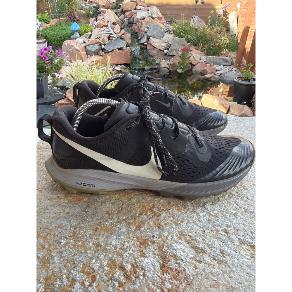 Nike Air Zoom Terra Kiger 5 Black Trail Running Shoes AQ2219-001 Mens 10